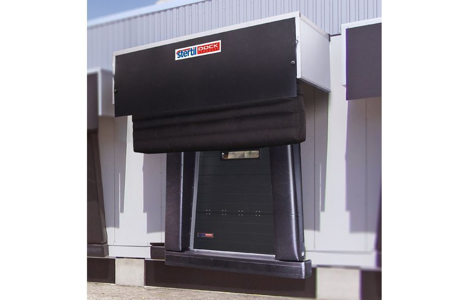 Pakketdienst Dock Products Shelter afsluiting 