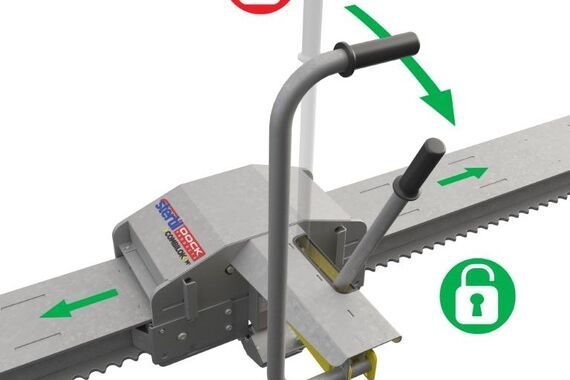 Handmatig geontrolleerde bediening met de COMBILOK M1