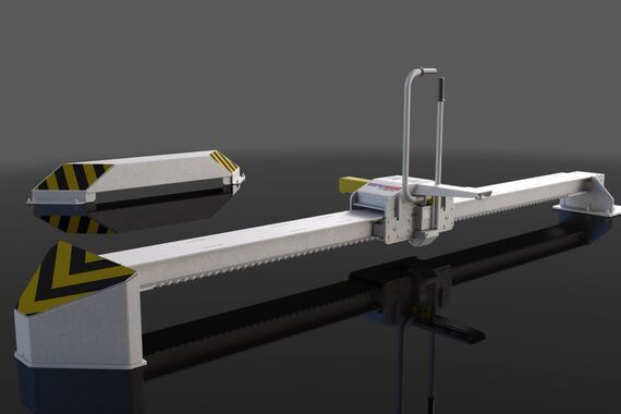 Stertil Dock Products COMBILOK M1 handmatig vrachtwagen blokkeersysteem