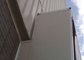 Vast frame van zijpanelen (WSP)