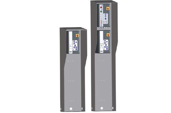 consoles voor bedieningskasten laaddock