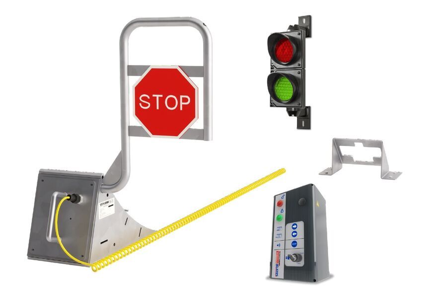 Stertil Dock Products elektrisch wielkegsysteem WHEELCHOK